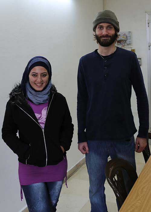 Nour Kelze and Matthew VanDyke